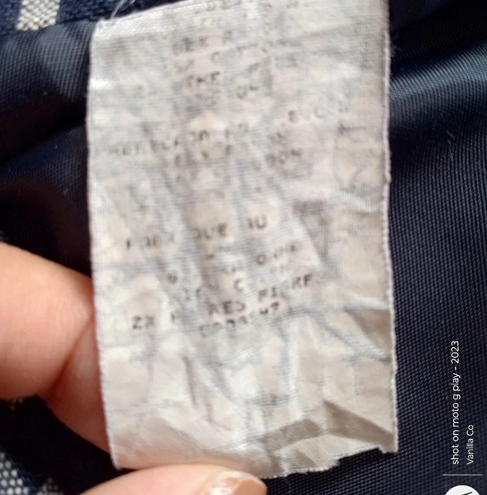 Ralph Lauren Women's Plaid Midi Skirt Cotton Blend Vintage Blue Size Large 14 - Picture 9 of 9